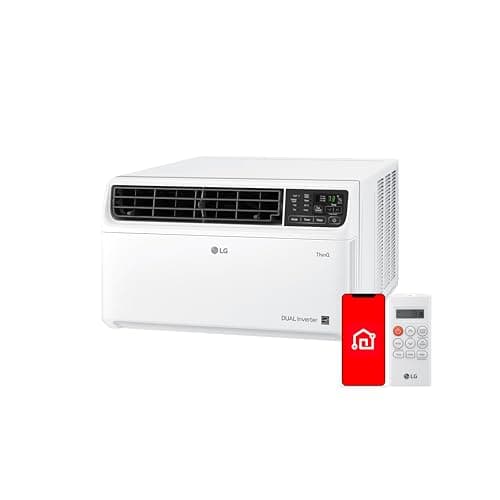 LG Dual Inverter Window Air Conditioner, 6,000 BTU